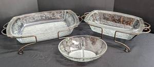 lot 136 image: Princess House Glass Baking Dishes