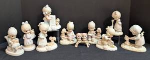 lot 103B image: Animal Themed Precious Moments Figurines