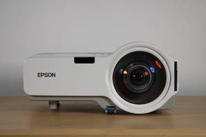lot 9 image: Epson PowerLite 410W Short-Throw Projector  MSRP $100