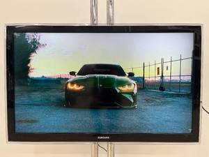lot 20 image: Samsung 46 LCD HDTV  MSRP $500
