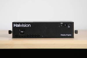 lot 37 image: Haivision Display Engine DVR (CG0066M)  Collaboration & Digital Signage Controller  MSRP $399.99