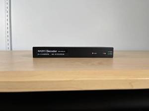 lot 50 image: AMX SVSI NMX-DEC-N1211 Networked AV Decoder  MSRP $799.00