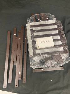 lot 17 image: Brown Bamboo Plant Stand Kit