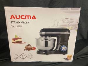 AUCMA Stand Mixer SM-1518N with Stainless Steel Bowl