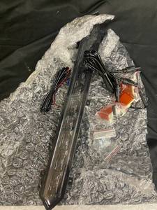 lot 21 image: Amber LED Light Bar Set with Wiring Harness