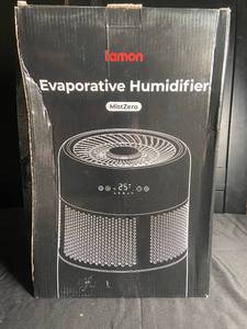 lot 56 image: Lamon Black Evaporative Humidifier MistZero