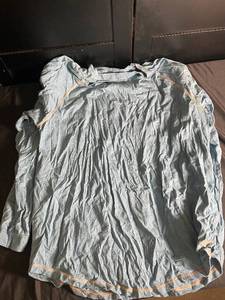 lot 90 image: Blue Boconi 3XL Long Sleeve Shirt