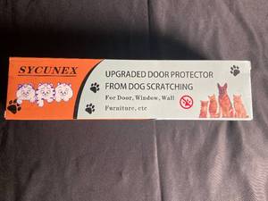 lot 100 image: Sycunex Upgraded Door Protector from Dog Scratching