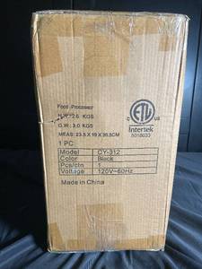 ANTHER CY-312 Food Processor with Accessories