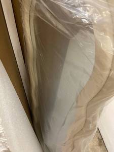 lot 127 image: Unopened Wall Mount Vanity Mirror with Installation Kit