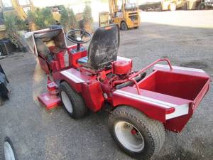 Toro mower with 60" deck and bagger...