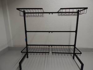 lot 30 image: Adjustable Dish Strainer Over the Sink Rack