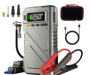 lot 21 image: Jump Starter with Air Inflation Pump