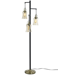lot 9 image: Arden 3 - Light Floor Lamp