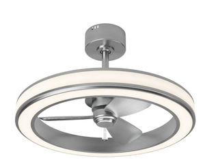 lot 79 image: Artika Edwin LED Chandelier Ceiling Fan