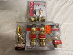 3 Kwikset Keyed Entry Locks