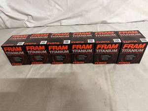 lot 54 image: 6 Fram Titanium Oil Filters - FS3593A