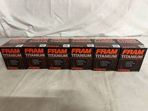 lot 55 image: 6 Fram Titanium Oil Filters - FS3593A