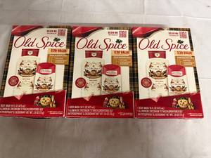 lot 61 image: 3 Packs of Old Spice Body Wash and Deodorant
