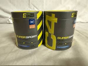 lot 99 image: 2 Bottles of C4 Supersport Pre-Workout