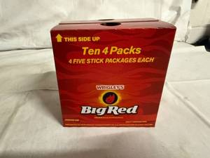 lot 107 image: 4 x 10 Packs of Big Red Gum