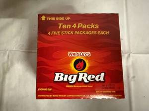 lot 108 image: 4 x 10 Packs of Big Red Gum