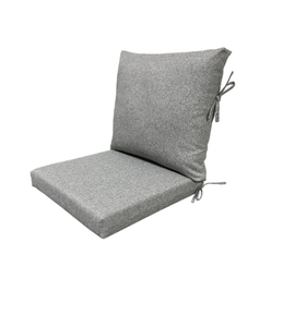 lot 363 image: Better Homes & Gardens 20 x 20 Premium Gray Outdoor Dining Chair Cushion