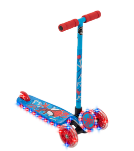 lot 369 image: Huffy Marvel Spidey & His Amazing Friends Light-Up Toddler Scooter, Ages 3