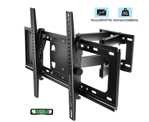 lot 380 image: Full Motion TV Wall Mount Bracket 32 to 65 80 inch TV Stand with Articulating Swivel Tilt Extension