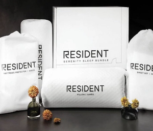 lot 383 image: Serenity Sleep Bedding Bundle By Resident, Full Size, Anti-Microbial Technology