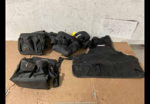 lot 231 image: Husky Tool Bags 2 Sets And Suspenders