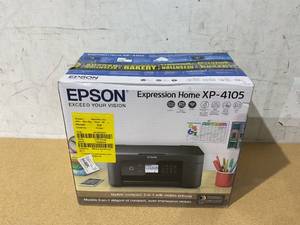 lot 234 image: Epson Expression Home Xp-4105 Wireless All-in-One Color Inkjet Printer
