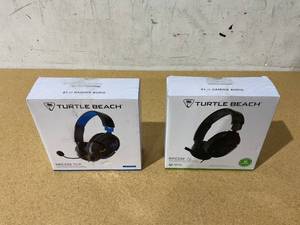 lot 244 image: LOT OF 2 Turtle Beach Recon Gaming Headsets