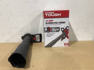 lot 626 image: Hyper Tough 12 Amp Electric Leaf Blower and Vacuum Combo HT21-401-002-05