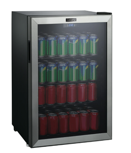 lot 61 image: Galanz 4.5 Cu ft 152 Can Beverage Center Mini Fridge