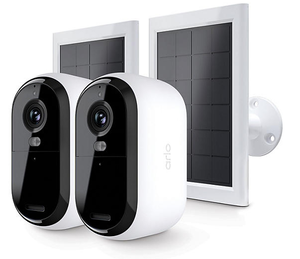 lot 67 image: 2PCS Arlo Wireless 2K HDR Essential 2nd Generation Outdoor Security Cameras