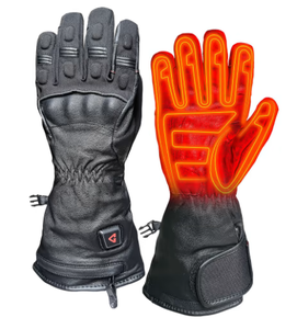 lot 82 image: XS Gerbing 7V Hard Knuckle Battery-Powered Heated Gloves for Men