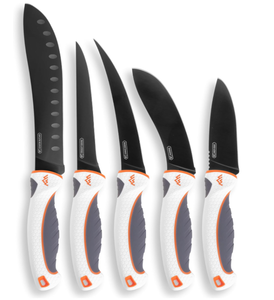lot 120 image: 6PCS OUTDOOR EDGE ErgoMax Professional Game Processing Knife Set