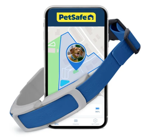 lot 122 image: PetSafe Guardian GPS  Tracking Dog Wireless Fence Collar, Over 34 Acres