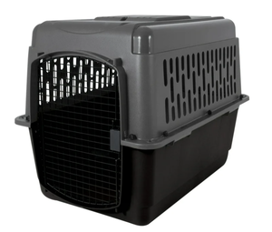 lot 123 image: Petmate Pet Porter Traditional Travel Dog Kennel Portable Plastic Carrier, Medium to Large 36 for Dogs 50-70 lb