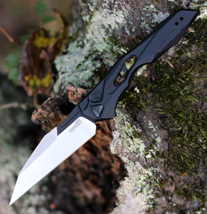 lot 144 image: Kershaw Launch 13-Blk Aluminum (3.50 Satin CPM-154) 7650