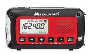 lot 156 image: Midland Radio ER40 Emergency Crank Radio