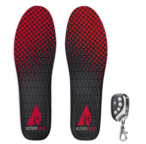 lot 413 image: LXL ActionHeat Rechargeable Heated Insoles with Remote