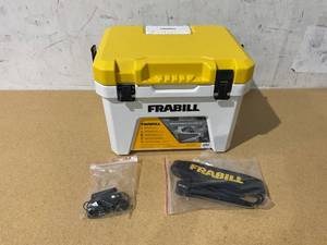 lot 293 image: Frabill Magnum Bait Station with Aerator - 19 qt