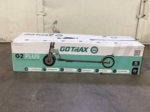 lot 43 image: GOTRAX G2Plus Foldable Electric Scooter for Adult Teens Age of 8 with 6 Tires, 200W 12mph