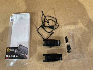 lot 191 image: 2PCS Streamlight TLR-1 HL-X GUN LIGHT