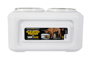 lot 285 image: Gamma Elevated Storage Feeder Dog Bowl, 12 Cups