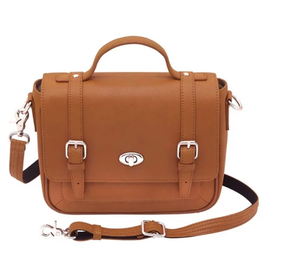 lot 401 image: Gun Toten Mamas Classic School Girl Satchel Crossbody Concealed Carry Purse