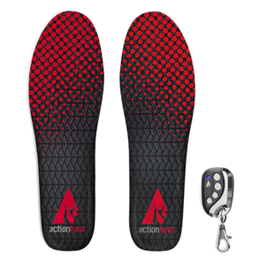 lot 446 image: ActionHeat Rechargeable Heated Insoles with Remote