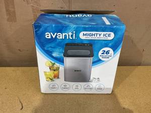 lot 673 image: Avanti 26 lb Bullet Ice Maker